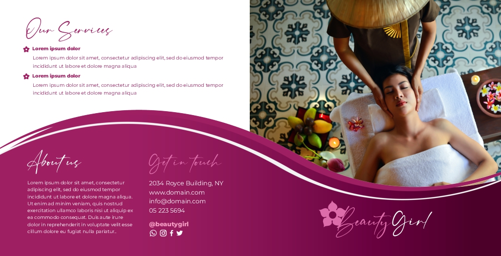 Beauty Salon Brochure