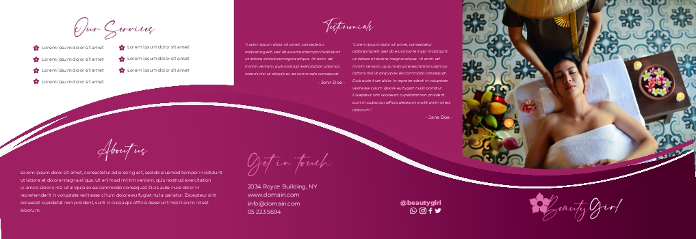 Beauty Salon Brochure