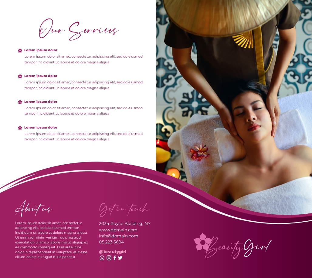 Beauty Salon Brochure