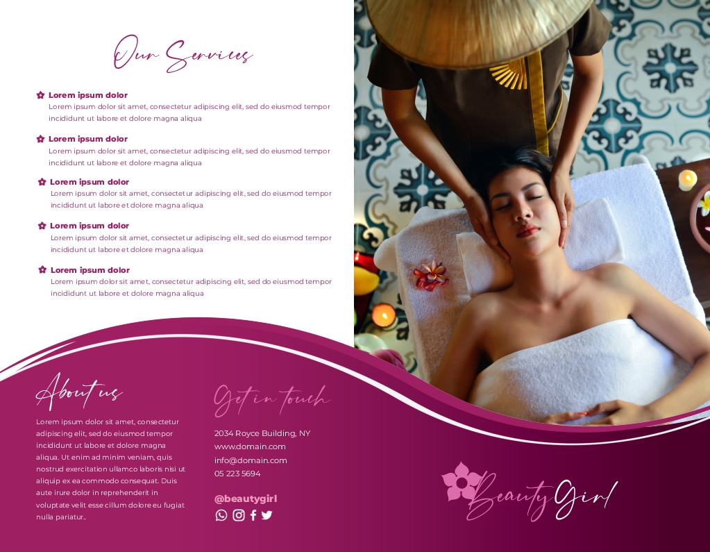 Beauty Salon Brochure