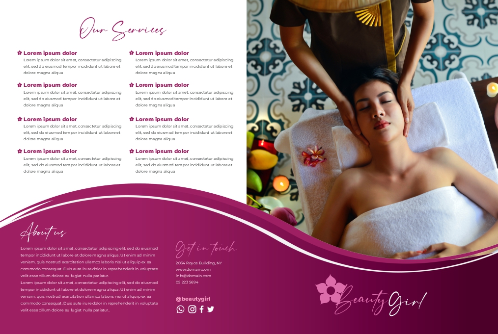 Beauty Salon Brochure