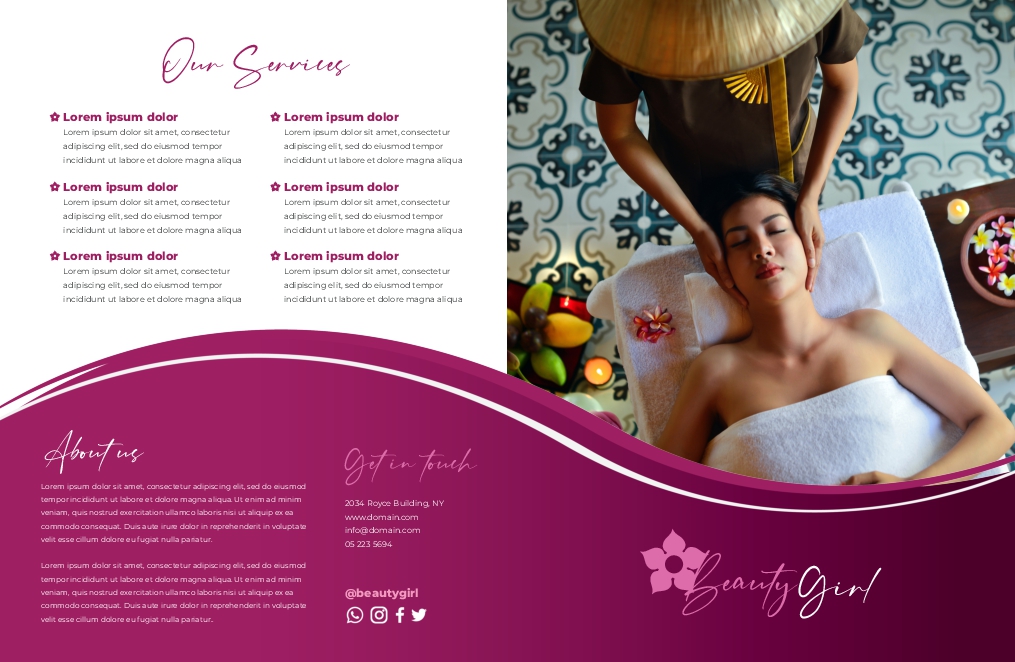 Beauty Salon Brochure